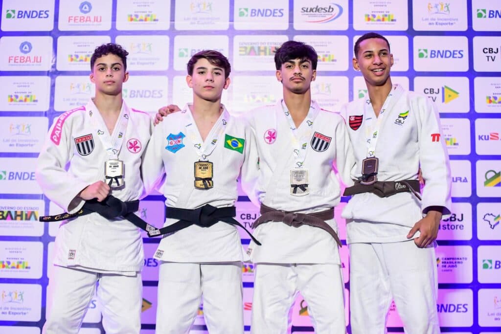 RS fecha Brasileiro cadete com seis medalhas