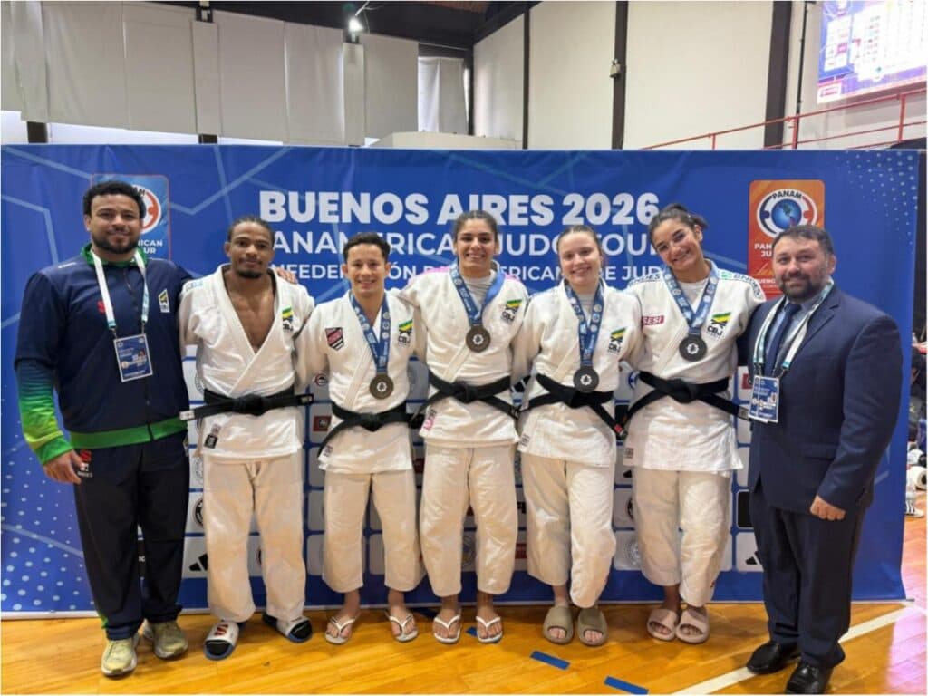 Judô gaúcho conquista cinco pódios para o Brasil no Open de Buenos Aires