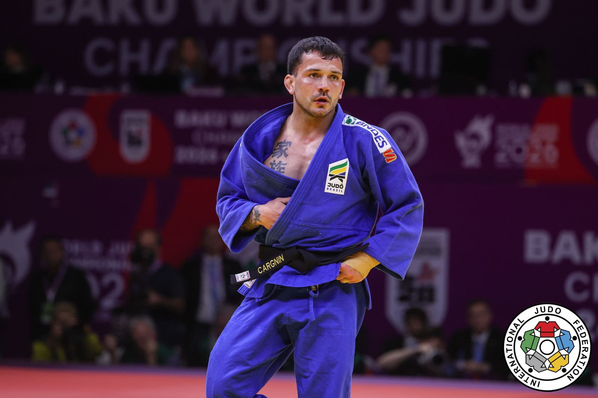 Daniel Cargnin assume a liderança do ranking mundial no 73kg