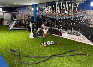 Grêmio inaugura sede exclusiva para a equipe de futebol 7