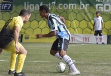 Na estreia o Grêmio (RS) mostra a sua força e aplica a maior goleada do ano no futebol 7 brasileiro