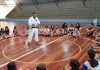 Sensei Christian Alderete palestra sobre judô escolar