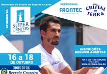 Aberto do Recreio Cruzeiro terá jogos em quadra rápida