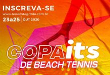 Copa It´s de Beach Tennis 2020 – Inscrições pelo site da FGT