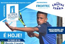 Super Tênis RS tem início no Recreio Cruzeiro em Caxias do Sul