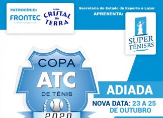 Copa ATC de Tênis 2020 – 1ª Etapa Super Tênis RS – Santa Maria – Inscrições encerram nesta segunda