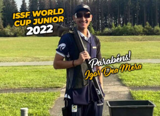 Atleta gaúcho mostra excelente performance no ISSF Word Cup Junior