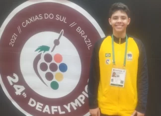 Letícia Bauermann fica em quinto lugar no peso 78kg nas Surdolimpíadas