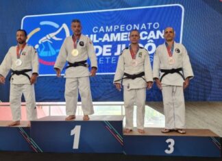 Judô gaúcho volta com companheirismo e medalhas de eventos dos veteranos