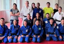 Mayra Aguiar e Ketleyn Quadros lutam no Grand Slam de Tbilsi