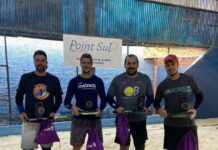 Definidos os campeões da 1ª Copa Point Sul de Beach Tennis
