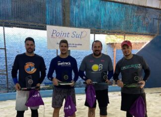 Definidos os campeões da 1ª Copa Point Sul de Beach Tennis