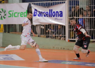 Vitória sobre o Sercca distancia o Lagoa Futsal no topo da tabela