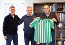 Luciano Hocsman recebe visita de vice-presidente do Juventude