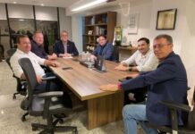 Luciano Hocsman recebe visita do prefeito de Condor