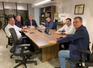 Luciano Hocsman recebe visita do prefeito de Condor