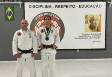 Judô Holstein celebra medalha de Felipe Silva e vê pódio como incentivo ao grupo