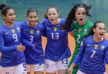 Brasil segue com 100% de aproveitamento na CONMEBOL Sub-20 Futsal Feminina