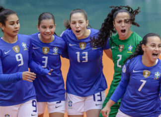 Brasil segue com 100% de aproveitamento na CONMEBOL Sub-20 Futsal Feminina