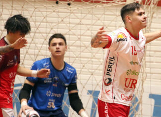 Atlântico vence e assume liderança da classificação geral do Gauchão de Futsal