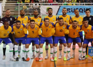 Em amistoso, Seleção Brasileira de Futsal não sai do zero a zero contra o Marrocos