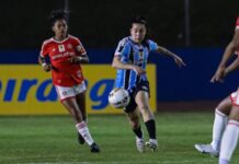 Inter e Grêmio empatam em 2 a 2 no Gre-Nal da 2ª fase do Gauchão Feminino Ipiranga