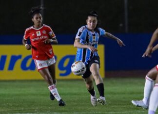 Inter e Grêmio empatam em 2 a 2 no Gre-Nal da 2ª fase do Gauchão Feminino Ipiranga