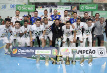 Fontoura Xavier é Campeão do Gauchão de Futsal Série B