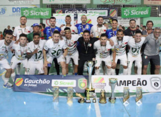 Fontoura Xavier é Campeão do Gauchão de Futsal Série B